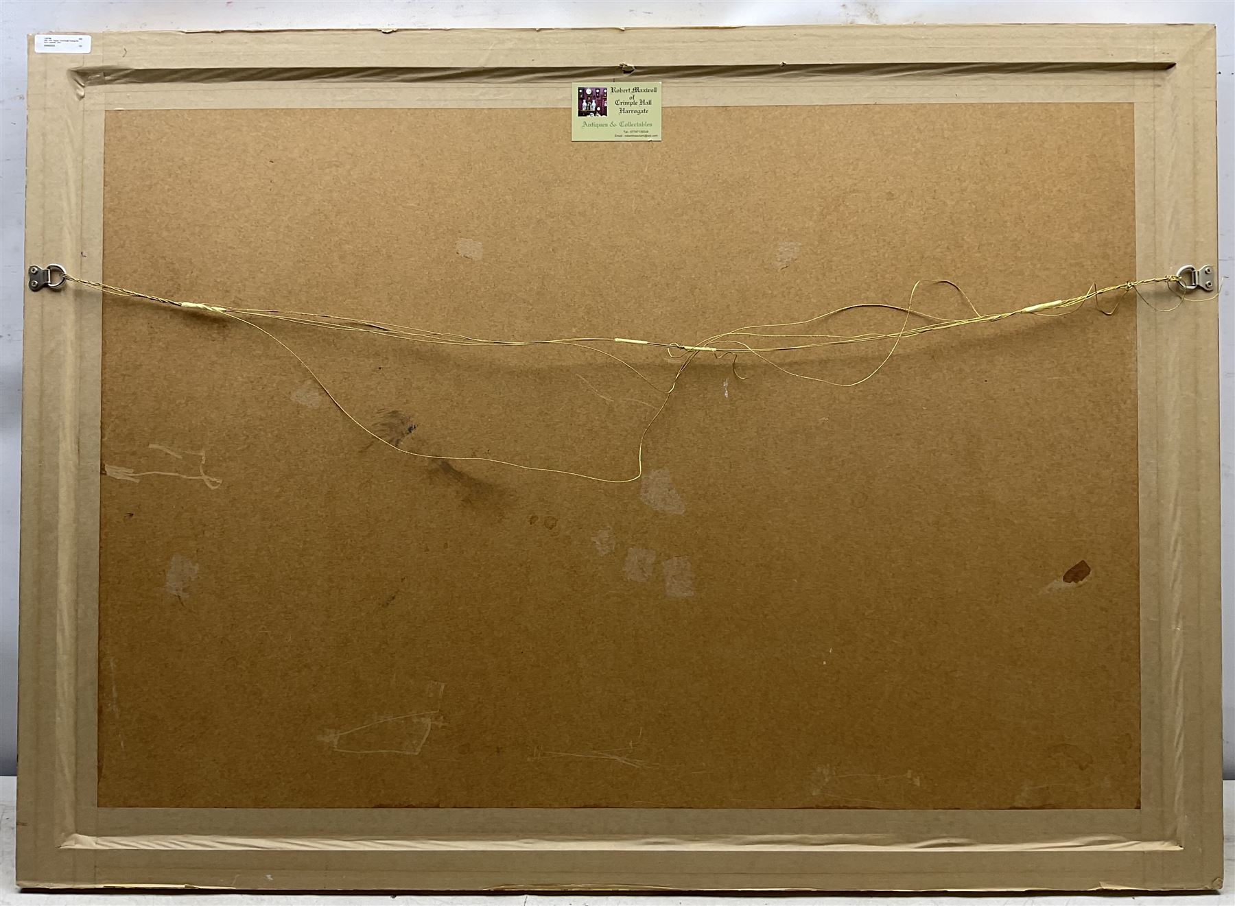 John Stobart (British 1929-2023): 'Invercargill Passing the Nore Lightship', limited print signed in pencil pub. Royle Publications Ltd 1974 with Fine Art Trade Guild blindstamp 54cm x 87cm 
Invercargill was a fully rigged iron sailing ship that sailed between Great Britain and New Zealand carrying emigrants and cargo. Built in 1874, it was lost at sea in 1905.