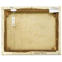 William Francis Burchell (British fl.1909-1937): 'A Private Beach on the Solway', oil on canvas signed, indistinctly inscribed verso 46cm x 56cm (unframed)