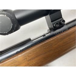 SECTION 1 FIREARMS CERTIFICATE REQUIRED - LEFT HANDED J.G. Anschutz .22 long round bolt action rifle, the 36cm (14