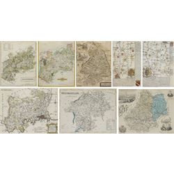 Topographical Interest - a collection of eight 18th century and later engraved and lithogr...