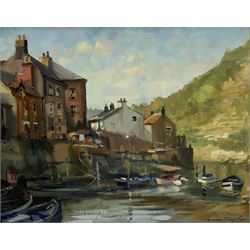 Ivan Taylor (British 1946-): Staithes Be