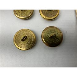 Trinity House Hull - hallmarked silver medal commemorating the visit of the Prince of Wales October 13th 1926; photograph of Captain J. Collins Warden 1934-35; photographic postcard of Capt. Collins onboard ship with other crew members; and six Trinity House uniform buttons