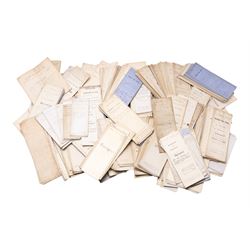 York and Yorkshire legal ephemera - large box of late 19th/early 20th century conveyancing...