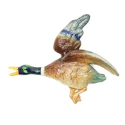 Sylvac - set of four graduated flying ducks, printed and impressed marks verso, largest W32cm (4)