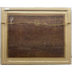 Sam Bough RSA RSW (Scottish 1822-1878): Heading Home on a Stormy Evening, watercolour signed and dated 1875, 41cm x 55cm