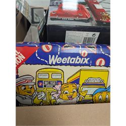 Collection of diecast model vehicles, including Corgi special edition giftsets - Weetabix, Royal Mail and Eddie Stobart, two Vanguards models, six Corgi Noddy vehicles, etc in two boxes
