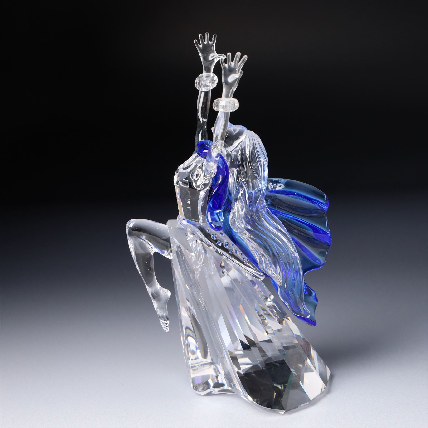 Swarovski Crystal Magic of Dance figures 'Isodora' 2002 'Antonia' 2003, and 'Anna' 2004, boxed, two with certificates