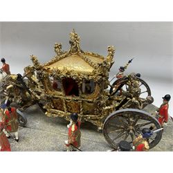 Border Fine Arts The Coronation 1953, model No. B0810, and sculpted by Ray Ayres, limited edition 150/350, with original box and certificate, L70cm  