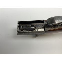 Very fine Westley Richards 12-bore side-by-side double barrel boxlock ejector live pigeon sporting gun, c1910, very heavy and thick 76.5cm blued tightly choked barrels with 2.5