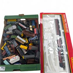 Hornby 00 gauge part LMS Passenger Express train set, together with a collection of loose ...