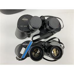 Seven cased pairs of Swift binoculars, to include Ranger Mk I 10x50, Saratoga Mk II 8x40, Newport 10x50, Audubon 8.5x44 etc