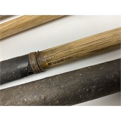 Collection of vintage wooden shaft golf clubs, including J & D Clark,  J Winton, etc (7)