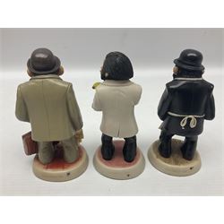 Collection of ten Robert Harrop figures of chimps from The PG Tips Collection, comprising Mr Shifter, Charlie Mr Bodgit, P.C. Gotcha, Arfa T.Leaf, Kevin Tipps, Ada, S.Bend, Dolly and Charlie