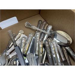 George Butler silver plated Cavendish part canteen of cutlery 
