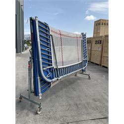 EuroTramp professional folding trampoline, 5m x 3m x 110cm high - THIS LOT IS TO BE COLLECTED BY APPOINTMENT FROM DUGGLEBY STORAGE, GREAT HILL, EASTFIELD, SCARBOROUGH, YO11 3TX