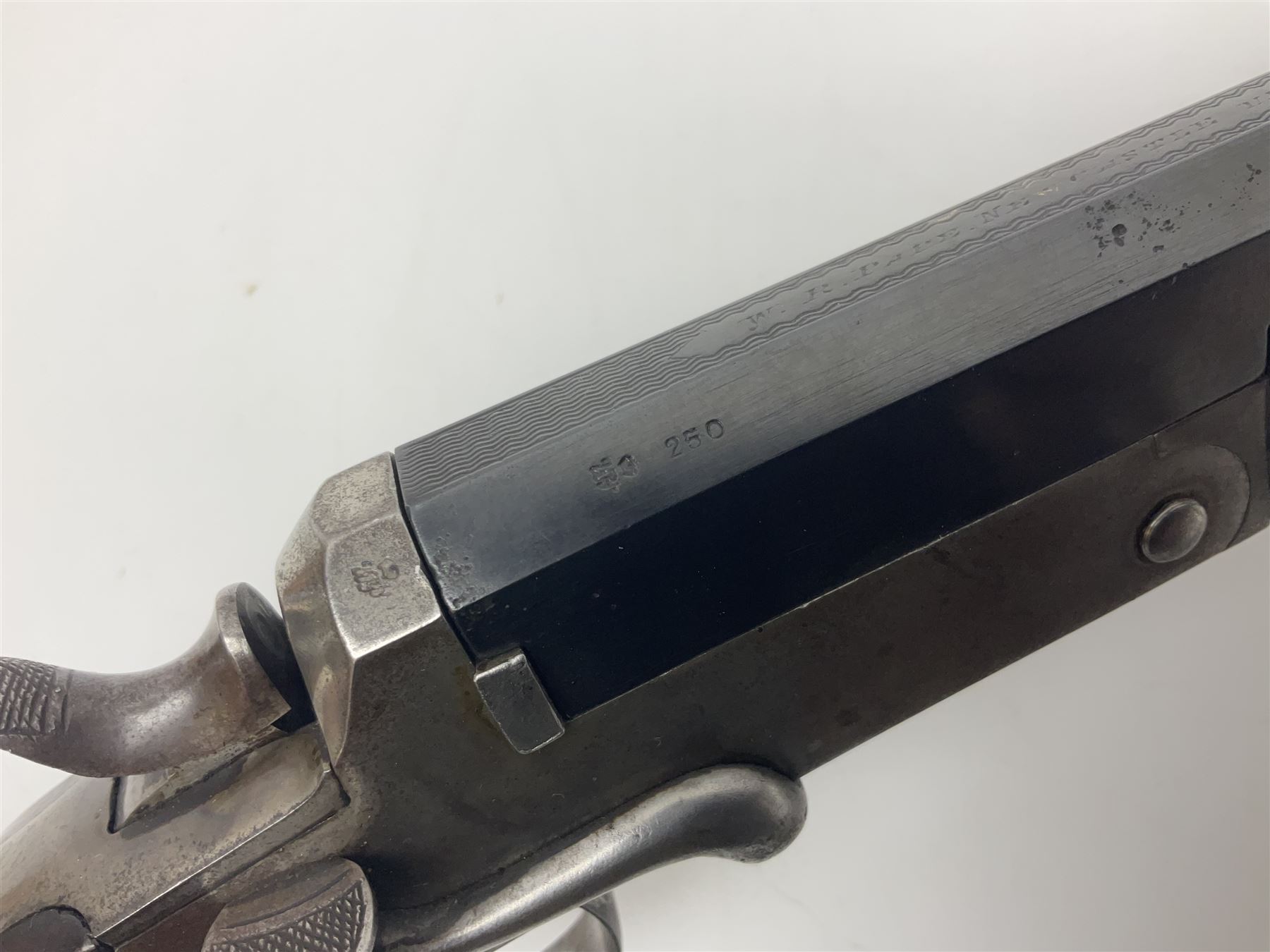 W.R. Pape Newcastle-upon-Tyne .297/250 Rook rifle, the 69cm (27