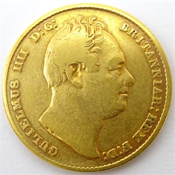  William IV 1832 gold full sovereign  