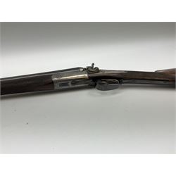 H. Esau Akrill Beverley .410 side-by-side double barrel shotgun, 71cm barrels with 2.5