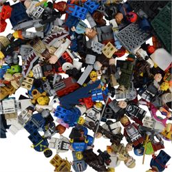 Collection of Lego Minifigures, Lego Dimensions figures and other accessories, including Star Wars, Lego Movie, DC Comics, Marvel characters etc