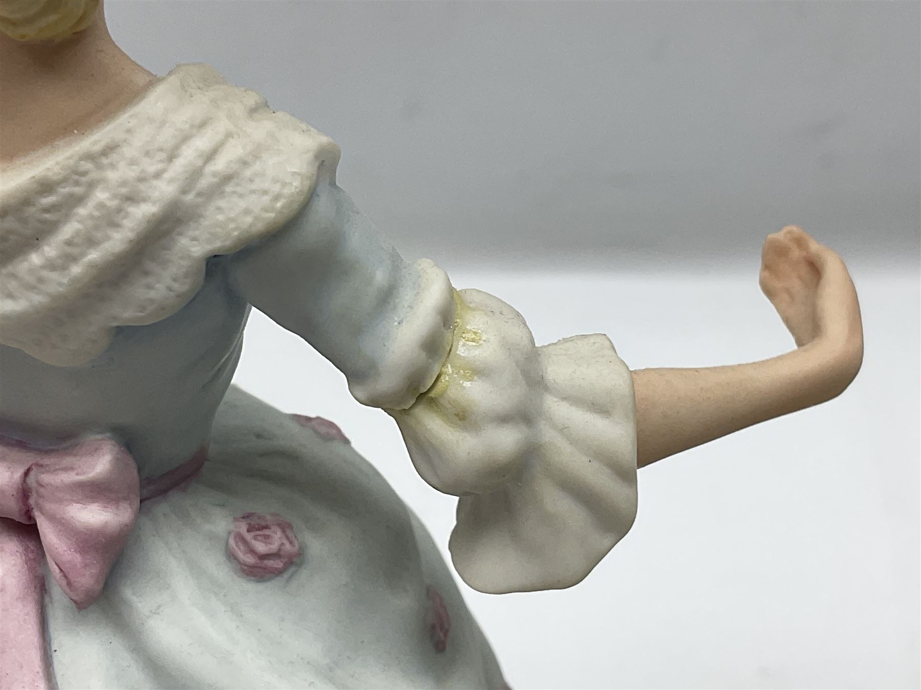 Collection of six Wedgwood Danbury Mint fairy tale figures, comprising Cinderella, Red Riding Hood, Little Bo Peep, Mary had a Little Lamb, Goose Girl and Rapunzel