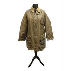  Vintage Barbour 'Solway Zipper' waxed jacket, re-proofed  