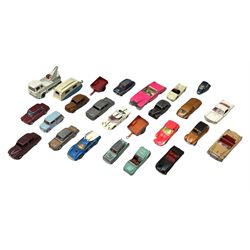 Dinky - twenty-five unboxed and playworn