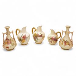 Royal Worcester blush ivory porcelain to