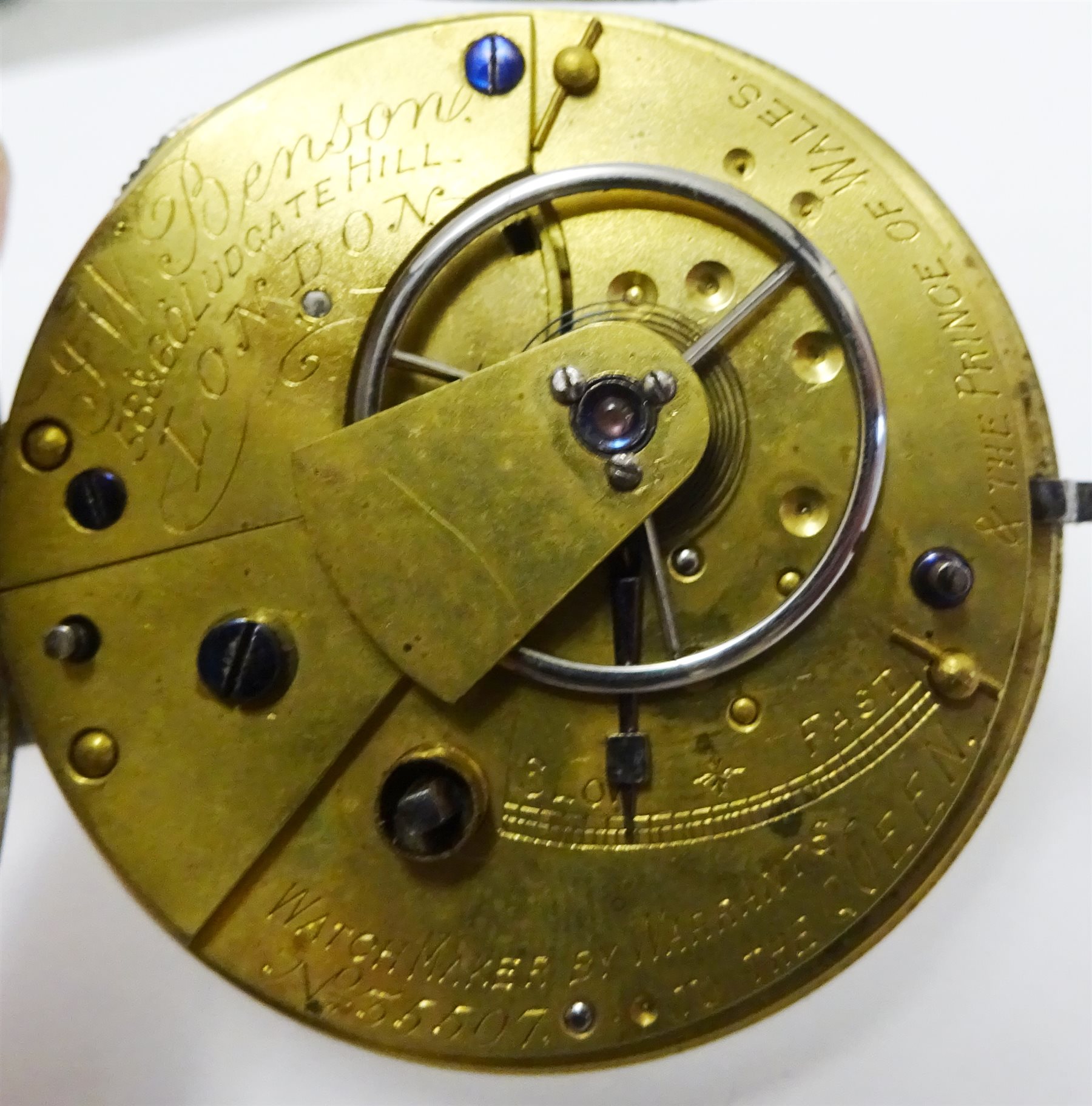 Victorian pair cased pocket watch by W. Hill, Whitby No.7008, case by Vale & Rotherham (probably), Birmingham 1834, Waltham Mass silver pocket watch No.7519269 retailed by H. A Spiegelhalter, Whitby and a J. W Benson silver pocket watch (3)