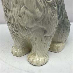 Beswick fireside model of an Old English Sheep dog, no. 2232, H30cm