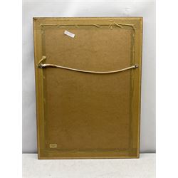 Robert E Fuller (British 1972-): 'Barn Owls at Thixendale', limited edition colour print signed and numbered 61/300 in pencil 55cm x 37cm