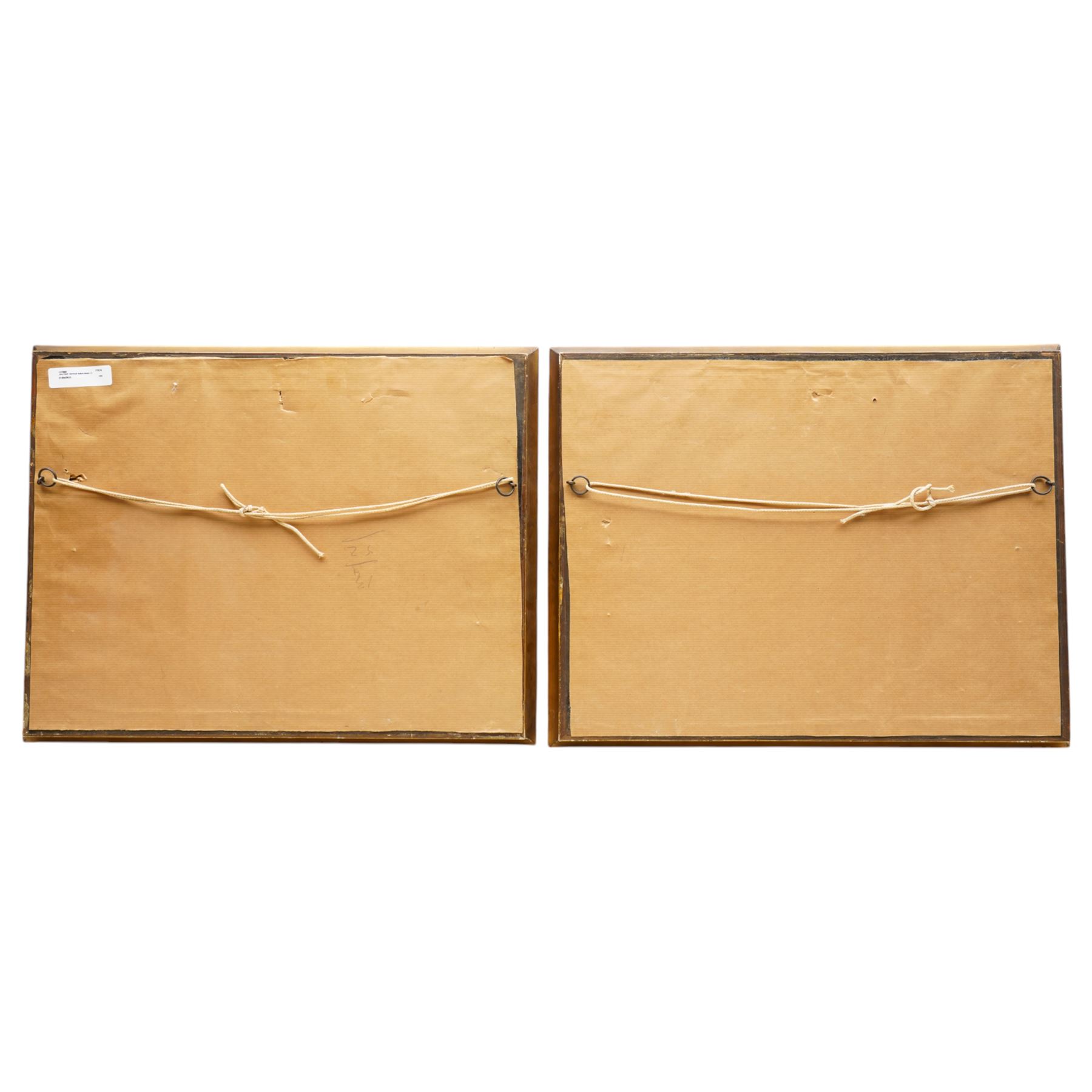 John Blyth Marshall (British 1898-1930): 'Mouth of the Lossie' (Lossiemouth) Scotland, pair watercolours signed and inscribed 24cm x 34cm (2)