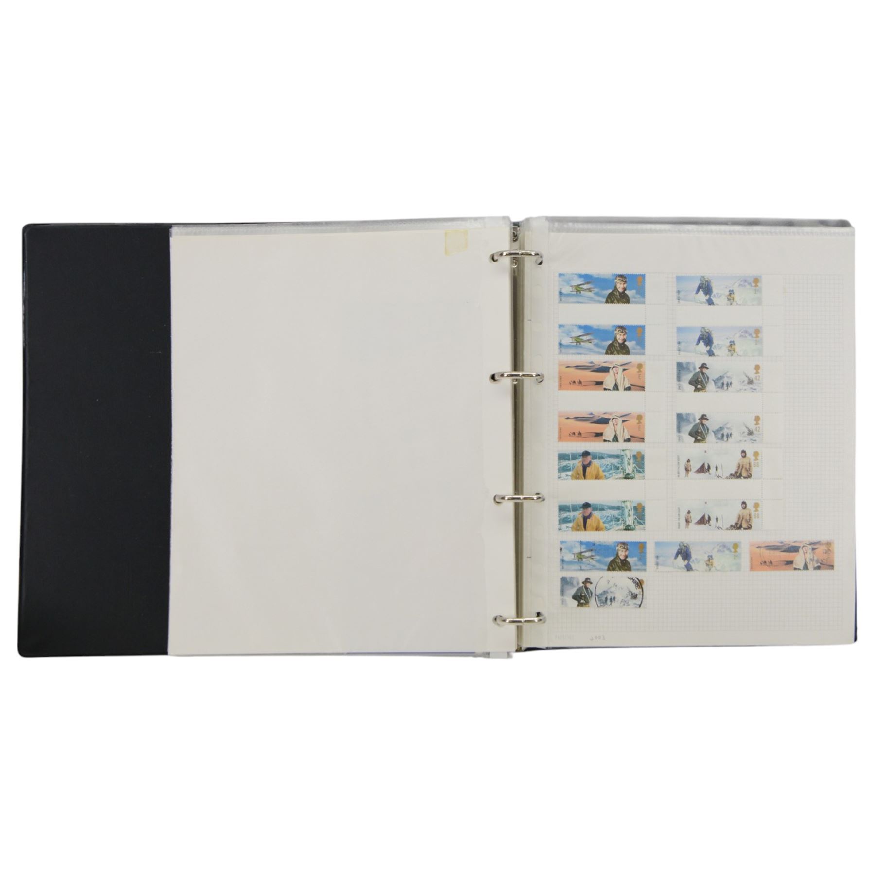 Stamps including Benham commemorative postmarked part sheets, various covers from the 'Royal Mail Millennium Collection', China modern commemorative stamps including 1997, 1998, 1999, 2000, 2001 and 2002, Queen Elizabeth II pre and post decimal issues etc, in various albums, folders and loose 