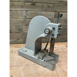 Arbor cast iron bench press - THIS LOT IS TO BE COLLECTED BY APPOINTMENT FROM DUGGLEBY STORAGE, GREAT HILL, EASTFIELD, SCARBOROUGH, YO11 3TX