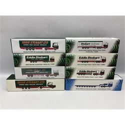 Atlas Editions Eddie Stobart - twenty-six 1:76 scale die-cast models in The Special Edition Collector's Series with twenty-five certificates; all boxed (26)