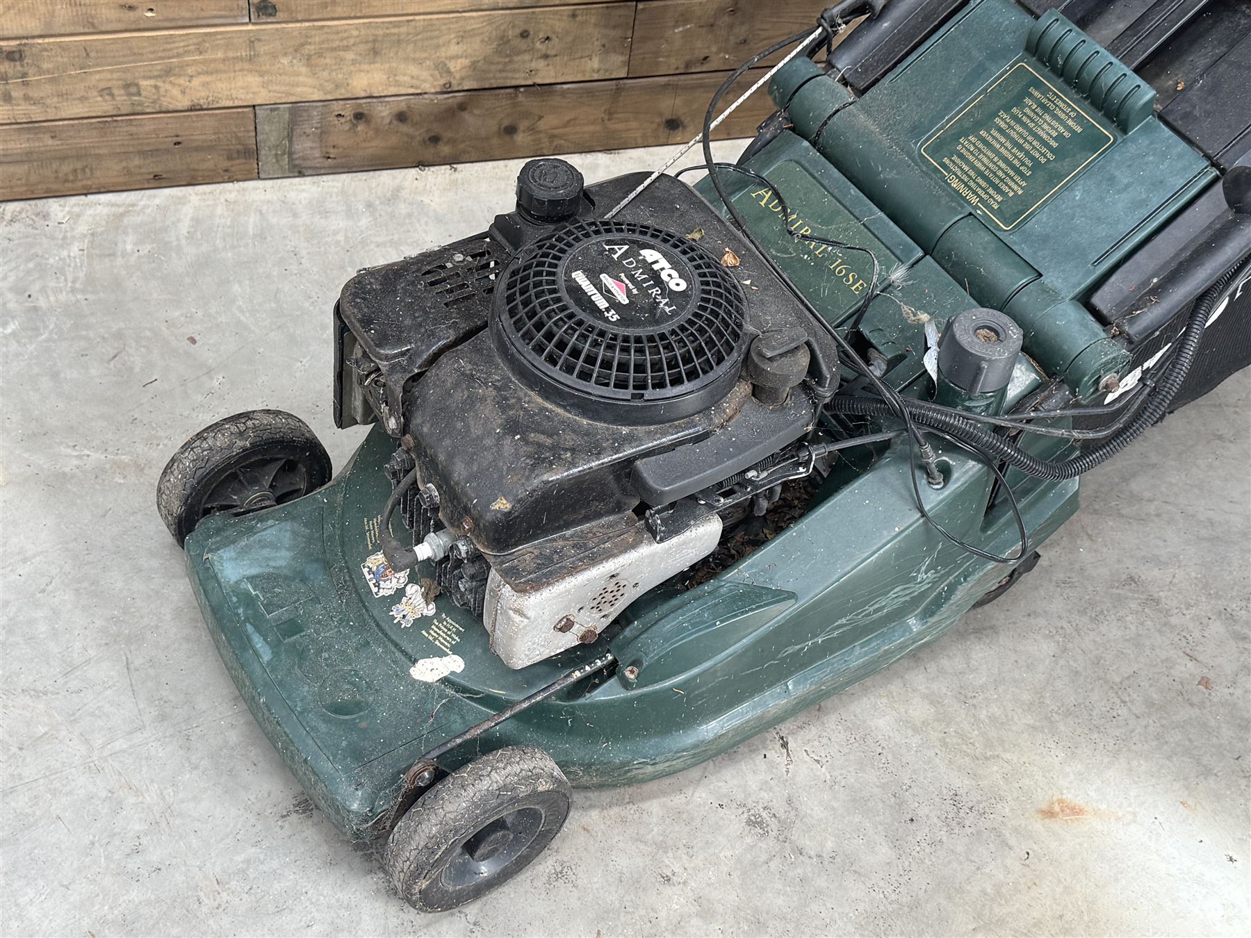 Atco Admiral16 SE petrol lawnmower