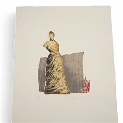 Ivor Abrahams (British 1935-2015): 'Femmes du Midi I-VI', complete set of six etchings signed dated '79 and numbered 2/33 in pencil 70cm x 56cm (6) (unframed)