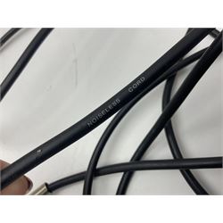 Shure SM58 Dynamic microphone; in original bag with paperwork; Shure Prologue 10H-LC Dynamic microphone; boxed; each with cable and tubular chrome adjustable stand (4)