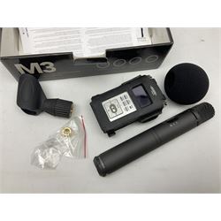 Edirol by Roland boxed 24 bit 96kHz wave MP3 recorder, boxed Rode microphone and Logitech keyboard and mouse etc