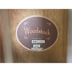Woodstock model no.WHW41J203 acoustic guitar with mahogany back and sides and spruce top, serial no.2835 L102.5cm; in soft carrying case