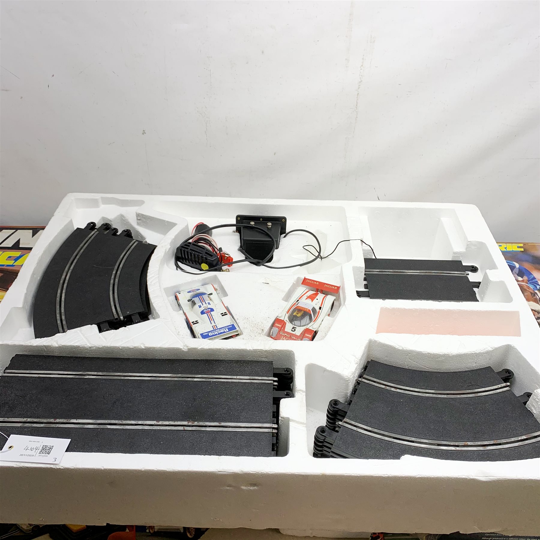 Scalextric three sets Newmarket, LeMans 24hr and Alpine Rallye, all