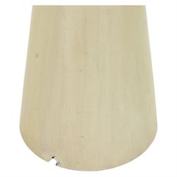 Oka Ernest mango wood table lamp, H50cm 