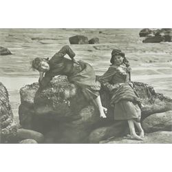 After Frank Meadow Sutcliffe (British 1853-1941): 'Pier Road Whitby' 'Limpets' & 'Dock End Whitby', three b & w prints 48cm x 64cm diminishing (3)