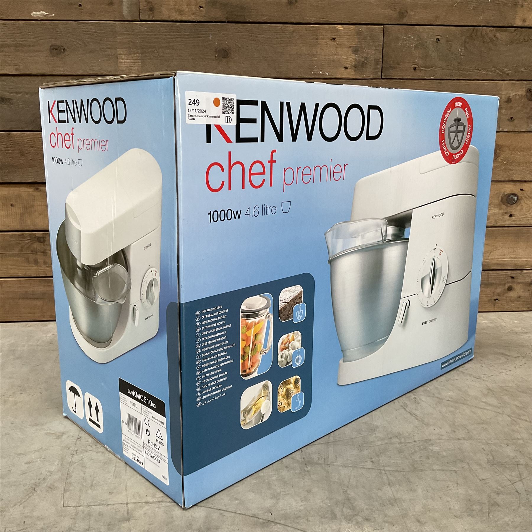 Kenwood Chef Premier 1000w food mixer