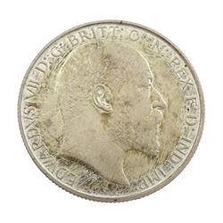 King Edward VII 1902 matt proof short coin set, comprising gold half sovereign and sovereign, silver maundy money set, sixpence, shilling, florin, halfcrown and crown, housed in a dated case 