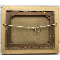 John Brandon Smith (British 1848-1884): River Falls, oil on canvas unsigned 34cm x 44cm