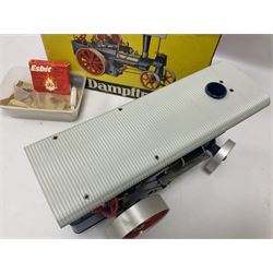 Mamod TE1A Wilesco Dampftraktor live steam tractor, with original box 