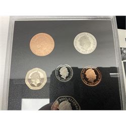 The Royal Mint United Kingdom 2020 proof coin set collector edition, cased with certificate