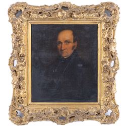 Attrib. Sir John Watson Gordon (Scottish 1788-1864): Portrait of a Gentleman, oil on panel...