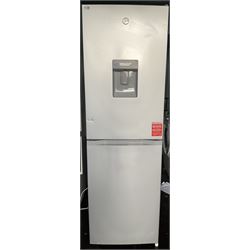 Hoover fridge freezer with water dispenser  - THIS LOT IS TO BE COLLECTED BY APPOINTMENT FROM DUGGLEBY STORAGE, GREAT HILL, EASTFIELD, SCARBOROUGH, YO11 3TX