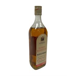 Hankey Bannister blended Scotch whisky, no proof given, 262/3 fl oz
